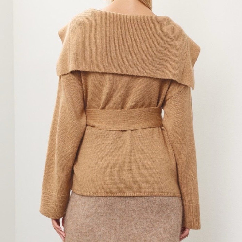 Marina Moscone x RTR Tie Waist Sweater M - Picture 3 of 11